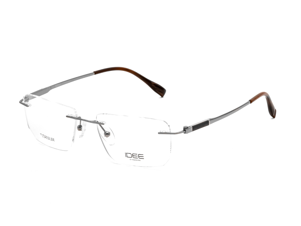 IDEE Rectangle Brown Full-Rimmed Eyeglasses - Unisex