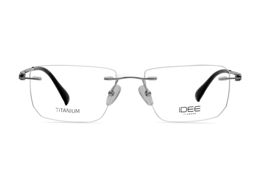 IDEE Rectangle Blue Full-Rimmed Eyeglasses - Unisex