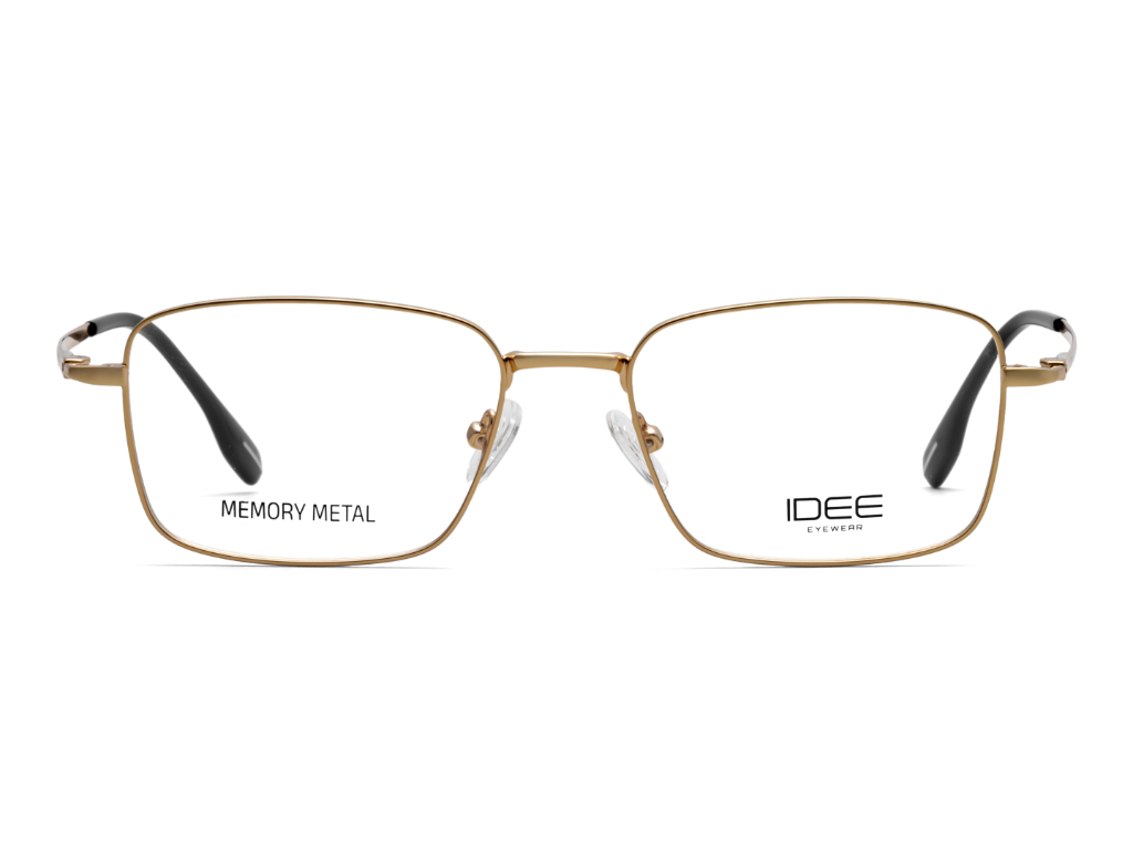 IDEE Rectangle Black Full-Rimmed Eyeglasses - Unisex