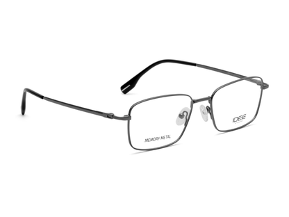 IDEE Rectangle Brown Full-Rimmed Eyeglasses - Unisex
