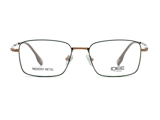 IDEE Rectangle Blue Full-Rimmed Eyeglasses - Unisex