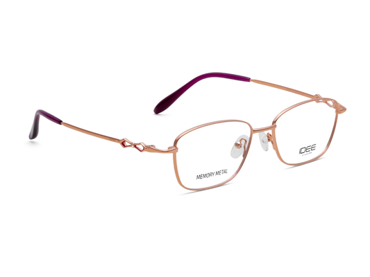 IDEE Rectangle Black Full-Rimmed Eyeglasses - Unisex