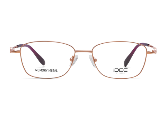 IDEE Rectangle Black Full-Rimmed Eyeglasses - Unisex