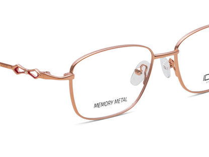 IDEE Rectangle Black Full-Rimmed Eyeglasses - Unisex