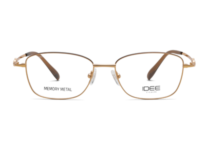 IDEE Rectangle Blue Full-Rimmed Eyeglasses - Unisex
