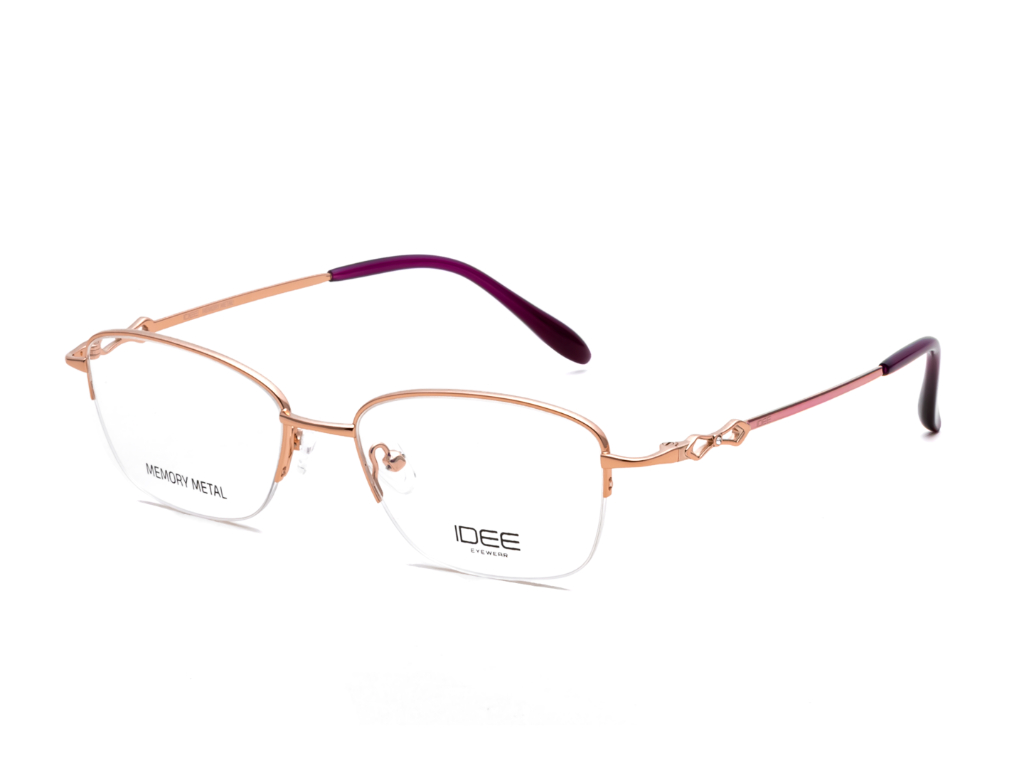 IDEE Rectangle Black Full-Rimmed Eyeglasses - Unisex