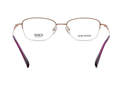 IDEE Rectangle Black Full-Rimmed Eyeglasses - Unisex