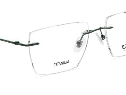 IDEE Rectangle C12 Color Full-Rimmed Eyeglasses - Unisex