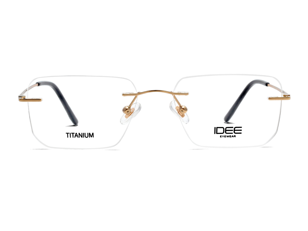 IDEE Rectangle Black Full-Rimmed Eyeglasses - Unisex