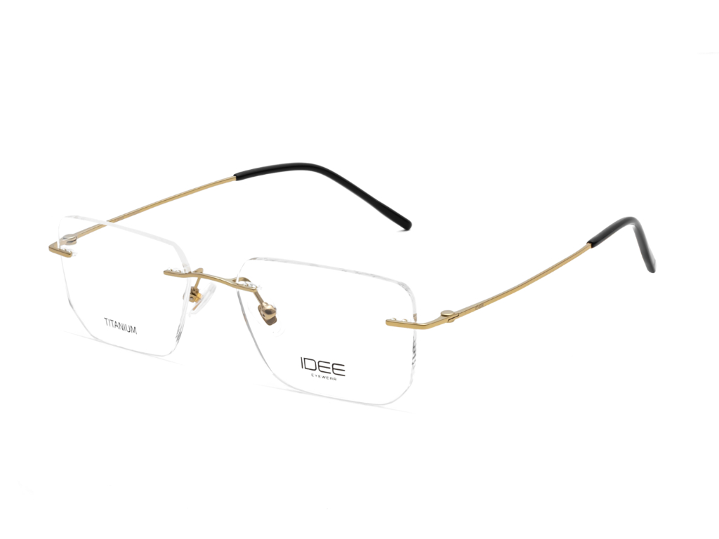 IDEE Rectangle Black Full-Rimmed Eyeglasses - Unisex