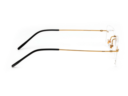 IDEE Rectangle Black Full-Rimmed Eyeglasses - Unisex