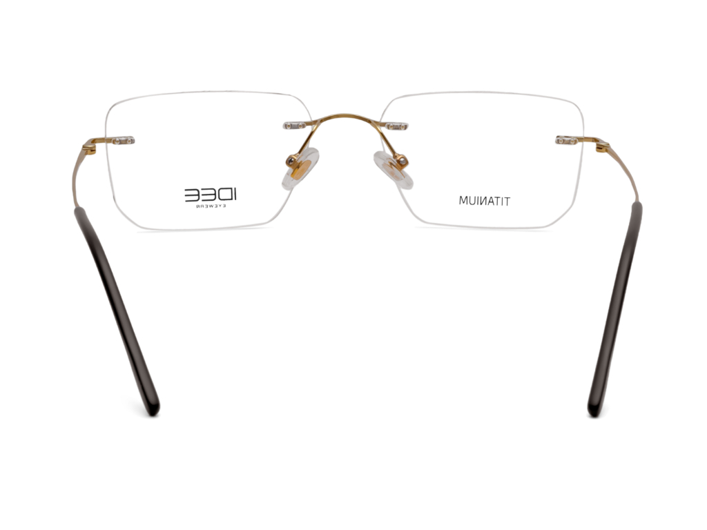 IDEE Rectangle Black Full-Rimmed Eyeglasses - Unisex