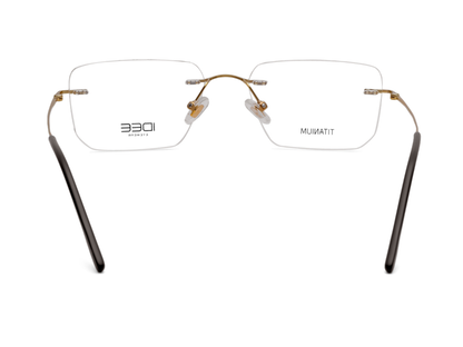 IDEE Rectangle Black Full-Rimmed Eyeglasses - Unisex