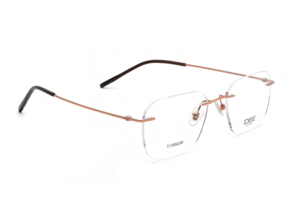 IDEE Rectangle Brown Full-Rimmed Eyeglasses - Unisex
