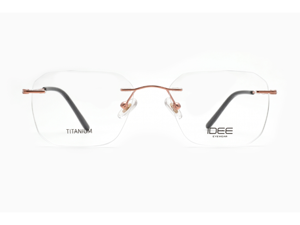 IDEE Rectangle Brown Full-Rimmed Eyeglasses - Unisex