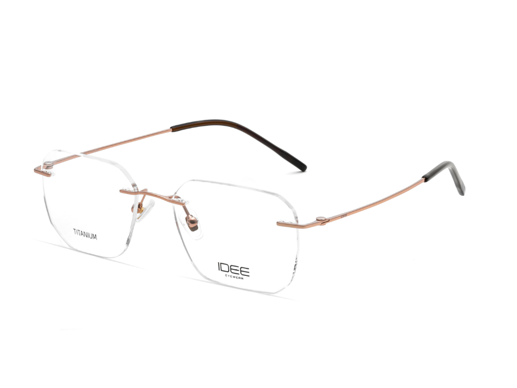 IDEE Rectangle Brown Full-Rimmed Eyeglasses - Unisex
