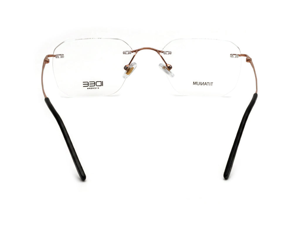 IDEE Rectangle Brown Full-Rimmed Eyeglasses - Unisex