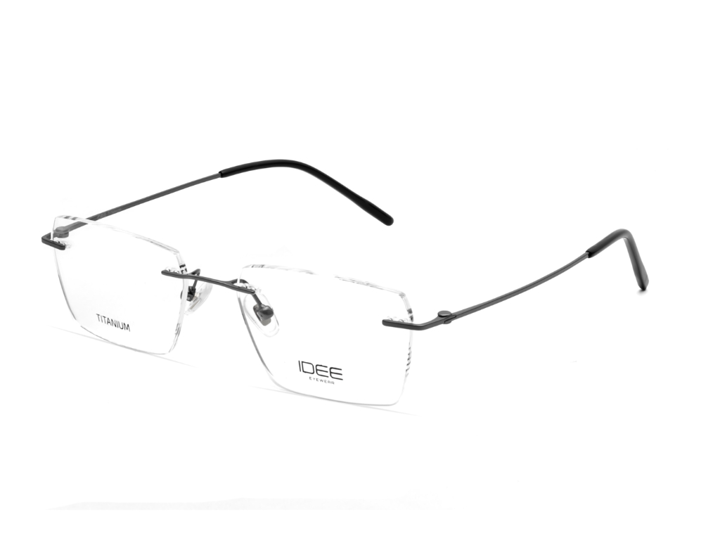 IDEE Rectangle Blue Full-Rimmed Eyeglasses - Unisex