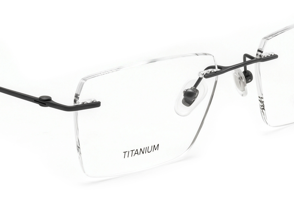 IDEE Rectangle Blue Full-Rimmed Eyeglasses - Unisex