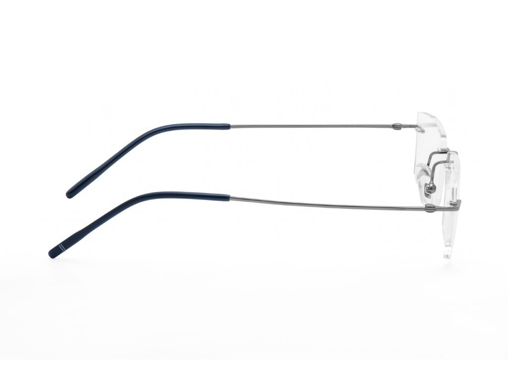 IDEE Rectangle Burgundy Full-Rimmed Eyeglasses - Unisex