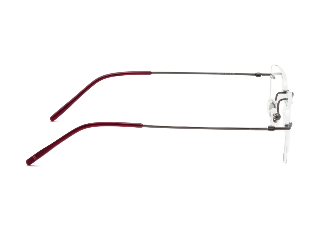 IDEE Rectangle Grey Full-Rimmed Eyeglasses - Unisex