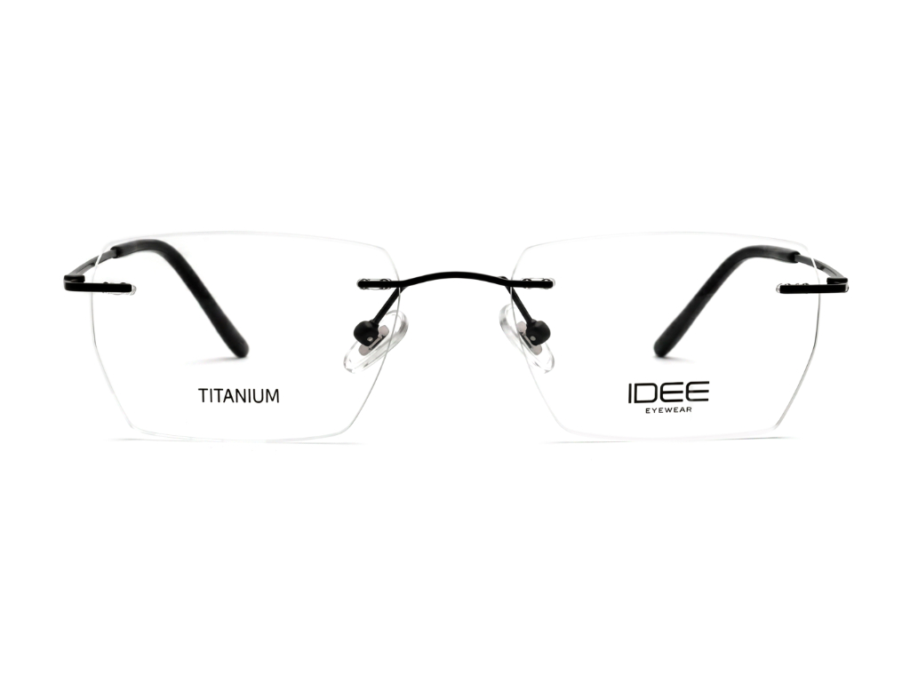 IDEE Rectangle Clear Full-Rimmed Eyeglasses - Unisex