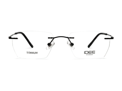 IDEE Rectangle Clear Full-Rimmed Eyeglasses - Unisex