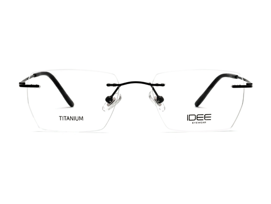IDEE Rectangle Clear Full-Rimmed Eyeglasses - Unisex
