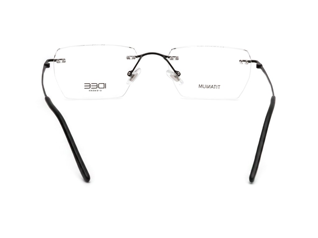 IDEE Rectangle Clear Full-Rimmed Eyeglasses - Unisex