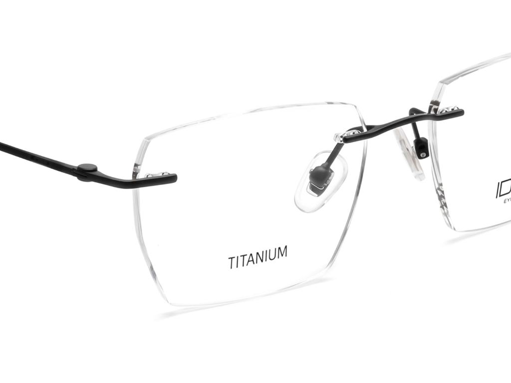 IDEE Rectangle Clear Full-Rimmed Eyeglasses - Unisex