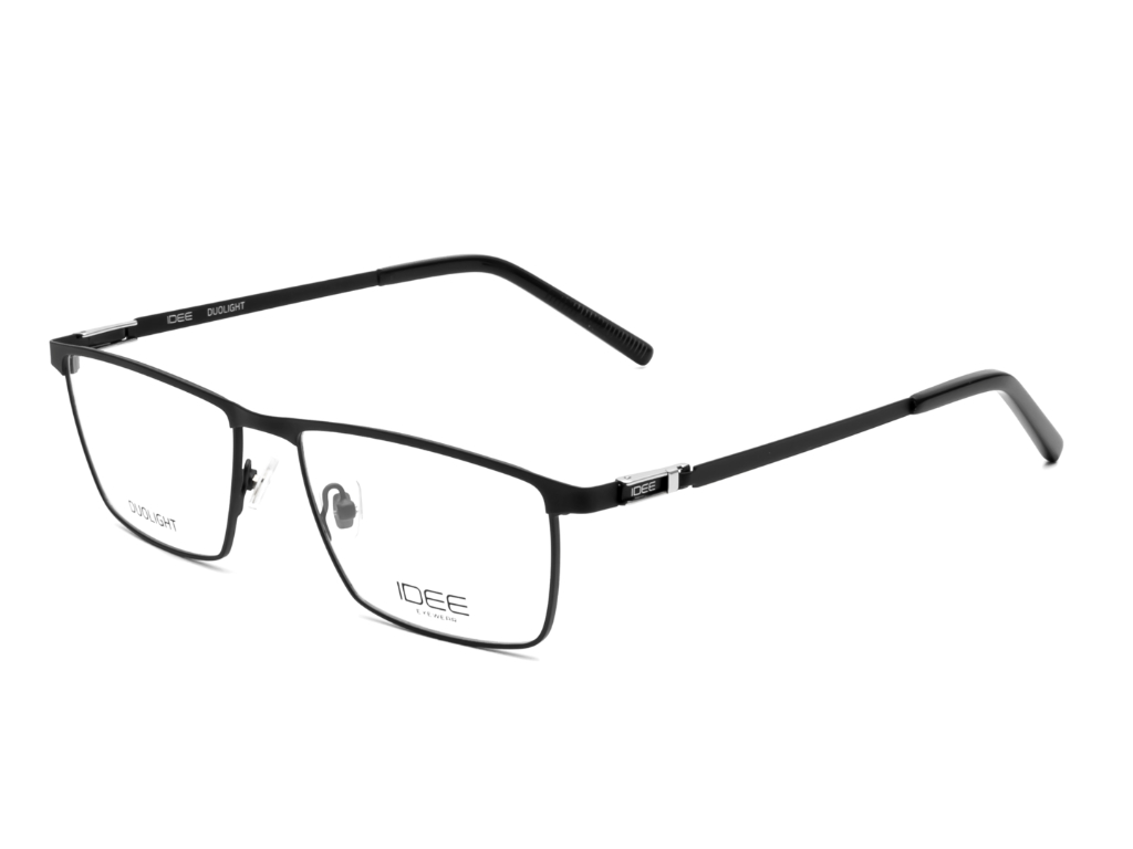 IDEE Rectangle Black Full-Rimmed Eyeglasses - Unisex