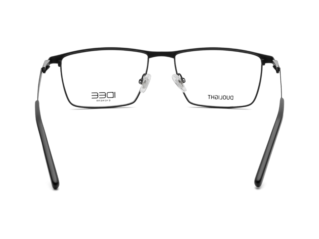 IDEE Rectangle Black Full-Rimmed Eyeglasses - Unisex