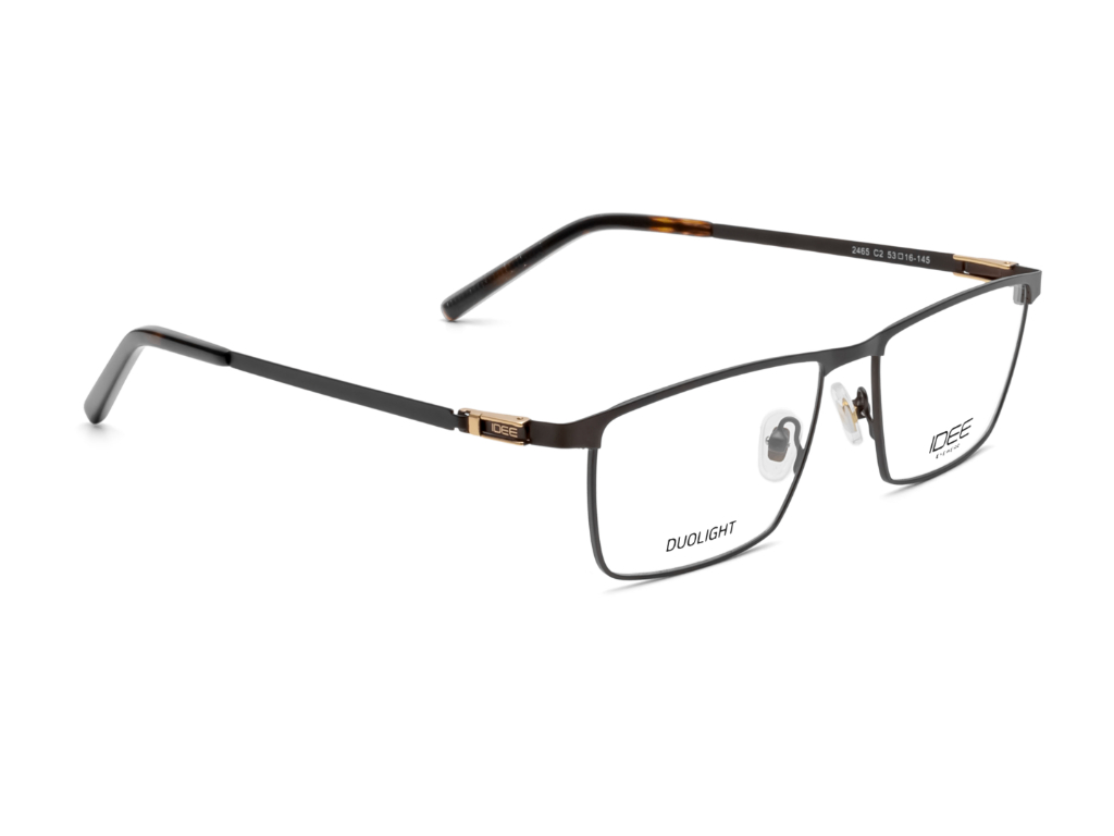 IDEE Rectangle Brown Full-Rimmed Eyeglasses - Unisex