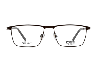 IDEE Rectangle Brown Full-Rimmed Eyeglasses - Unisex