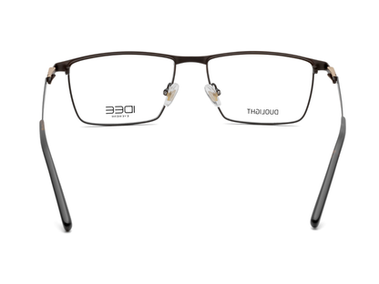 IDEE Rectangle Brown Full-Rimmed Eyeglasses - Unisex