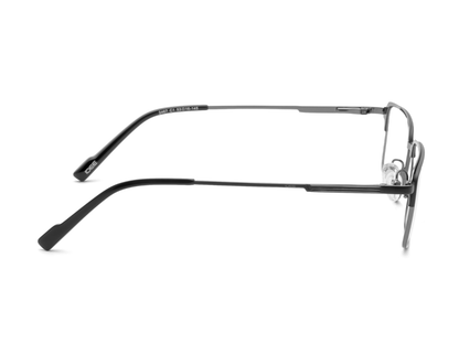 IDEE Rectangle Black Full-Rimmed Eyeglasses - Unisex