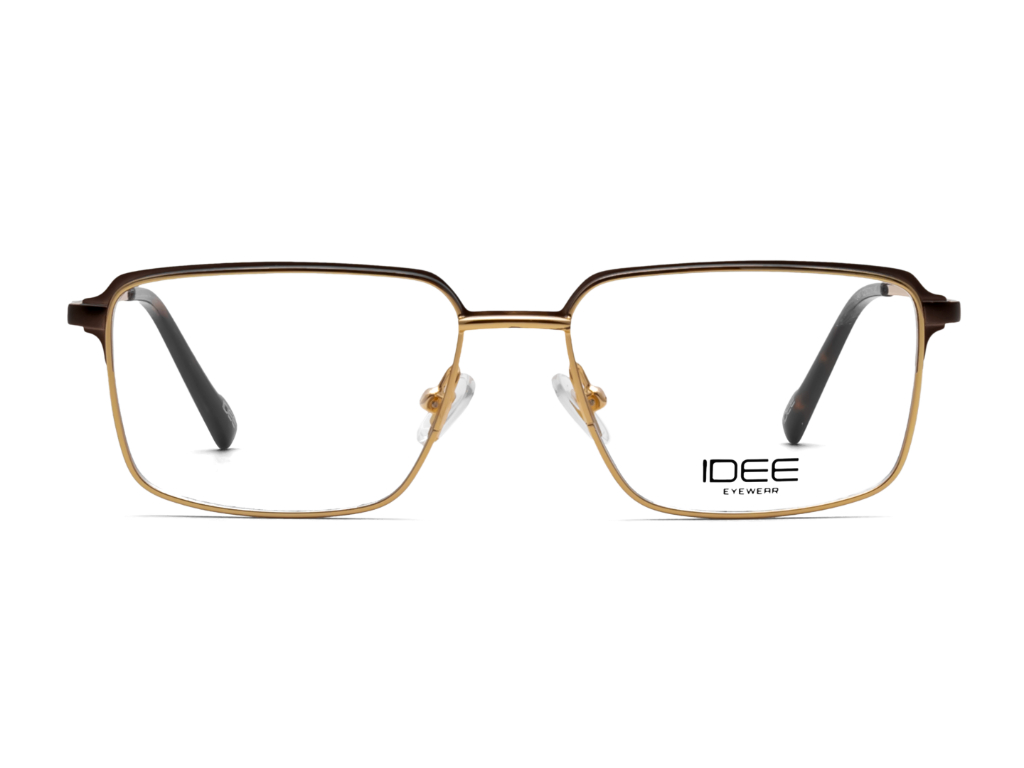 IDEE Rectangle Brown Full-Rimmed Eyeglasses - Unisex