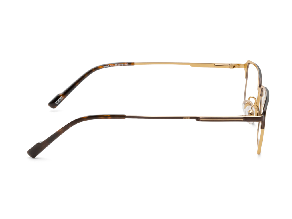 IDEE Rectangle Brown Full-Rimmed Eyeglasses - Unisex