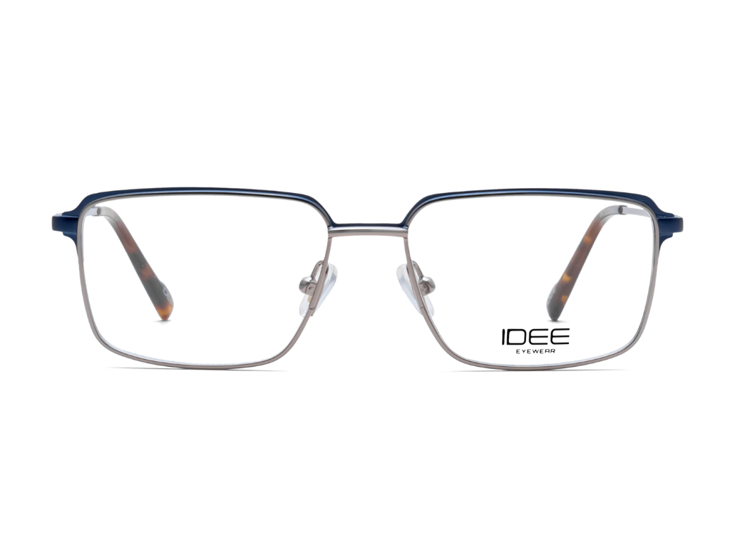 IDEE Rectangle Blue Full-Rimmed Eyeglasses - Unisex