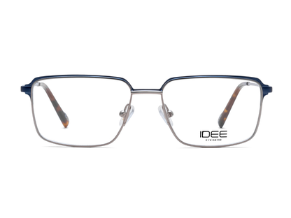IDEE Rectangle Blue Full-Rimmed Eyeglasses - Unisex