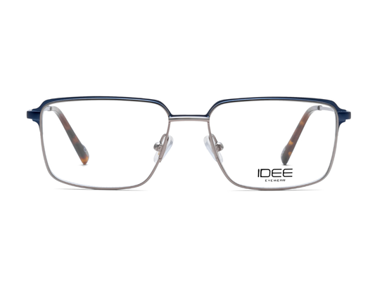 IDEE Rectangle Blue Full-Rimmed Eyeglasses - Unisex