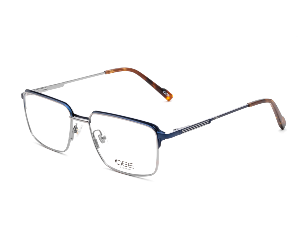 IDEE Rectangle Blue Full-Rimmed Eyeglasses - Unisex