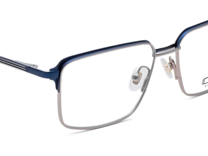 IDEE Rectangle Blue Full-Rimmed Eyeglasses - Unisex