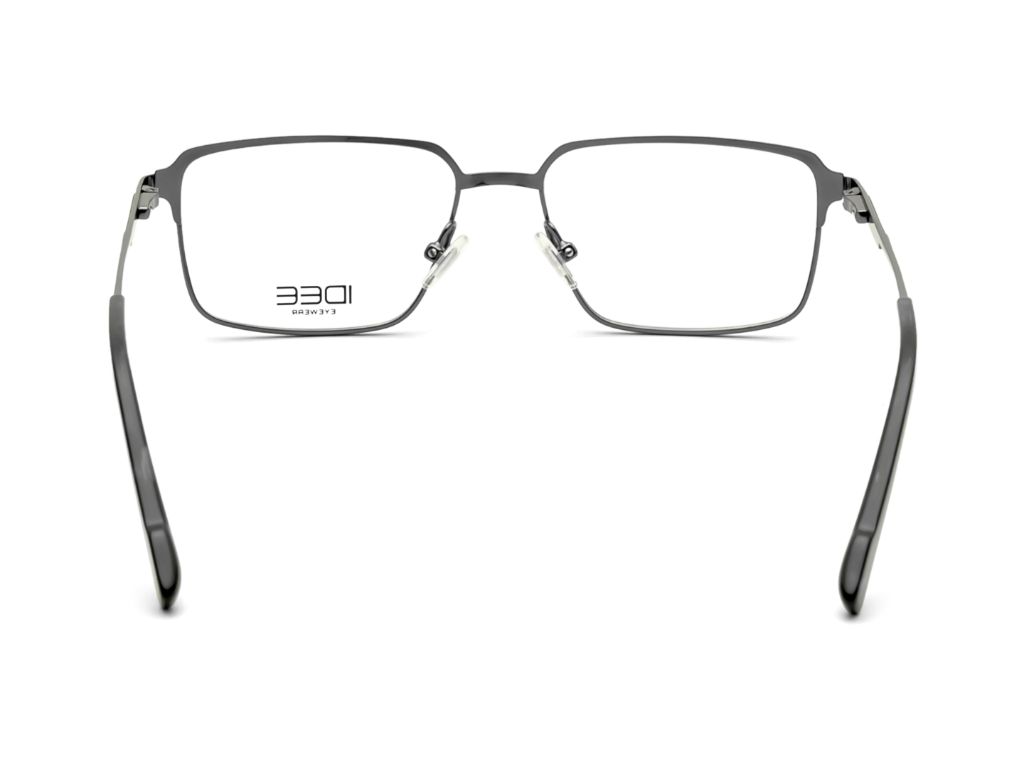 IDEE Rectangle Burgundy Full-Rimmed Eyeglasses - Unisex