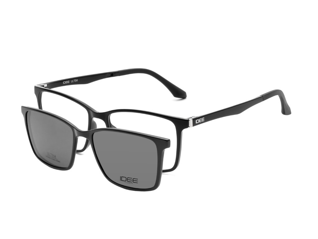 IDEE Rectangle Black Full-Rimmed Eyeglasses - Unisex
