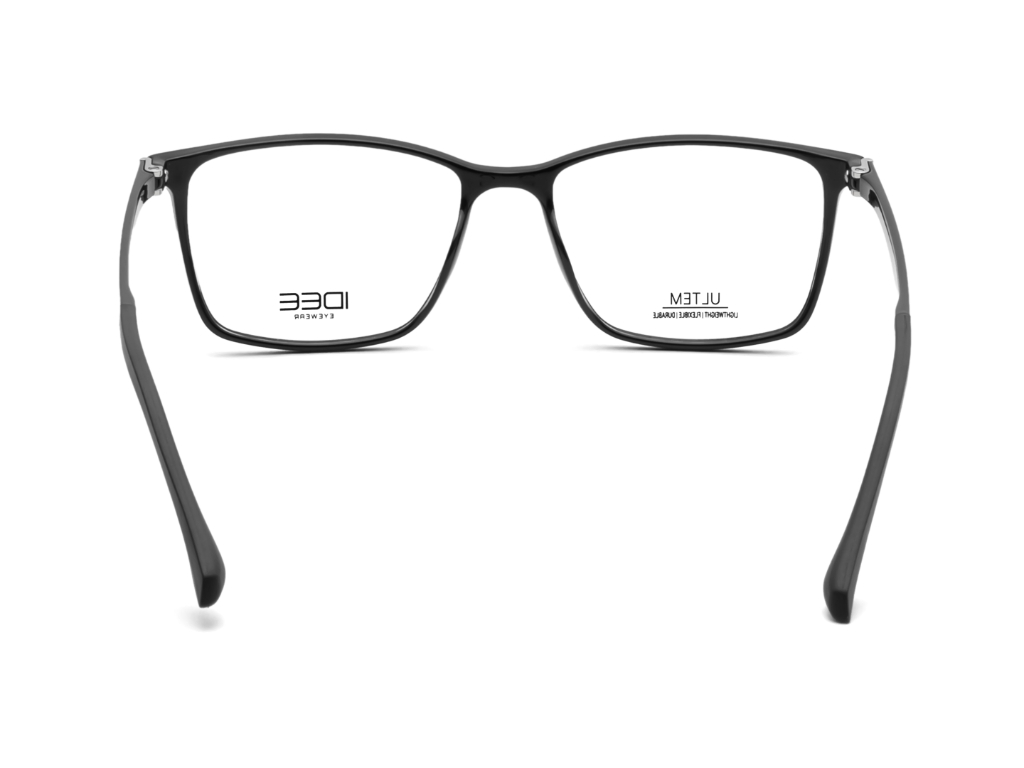 IDEE Rectangle Black Full-Rimmed Eyeglasses - Unisex