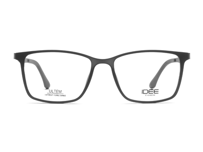 IDEE Rectangle Brown Full-Rimmed Eyeglasses - Unisex