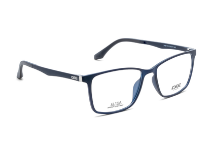 IDEE Rectangle Blue Full-Rimmed Eyeglasses - Unisex