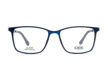 IDEE Rectangle Blue Full-Rimmed Eyeglasses - Unisex