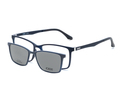 IDEE Rectangle Blue Full-Rimmed Eyeglasses - Unisex